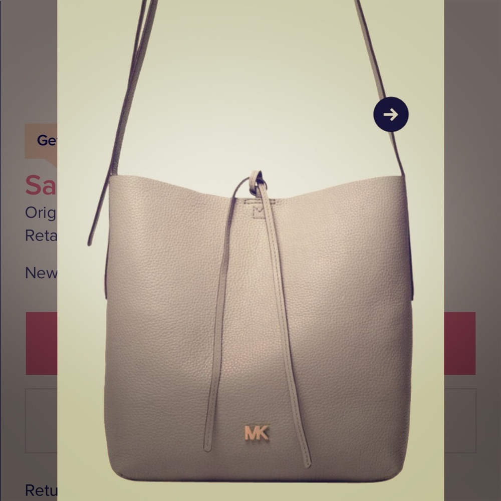 Michael kors Junie messenger bag grey